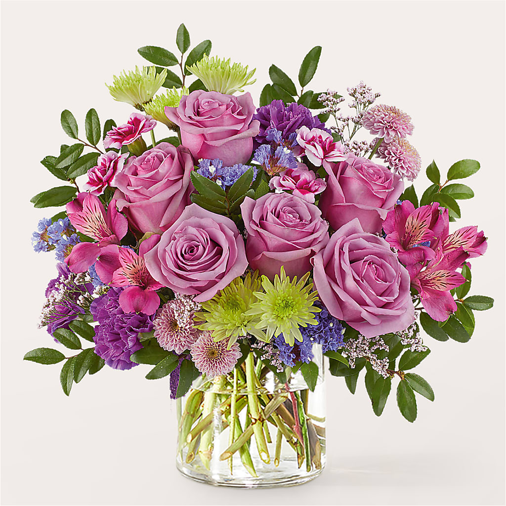 Glass Half Full Bouquet –  Lansing Gardens, Lansing MI