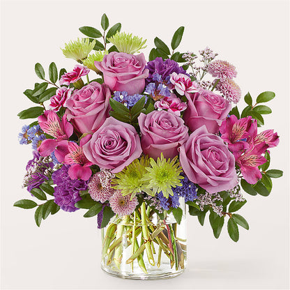 Glass Half Full Bouquet –  Lansing Gardens, Lansing MI