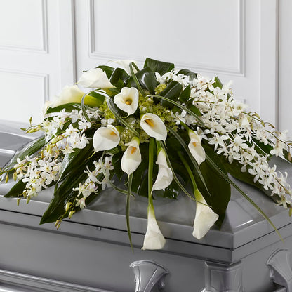 Angel Wings Casket Spray –  Lansing Gardens, Lansing MI