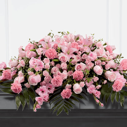 Garden of Comfort Casket Spray (Standard) –  Lansing Gardens, Lansing MI