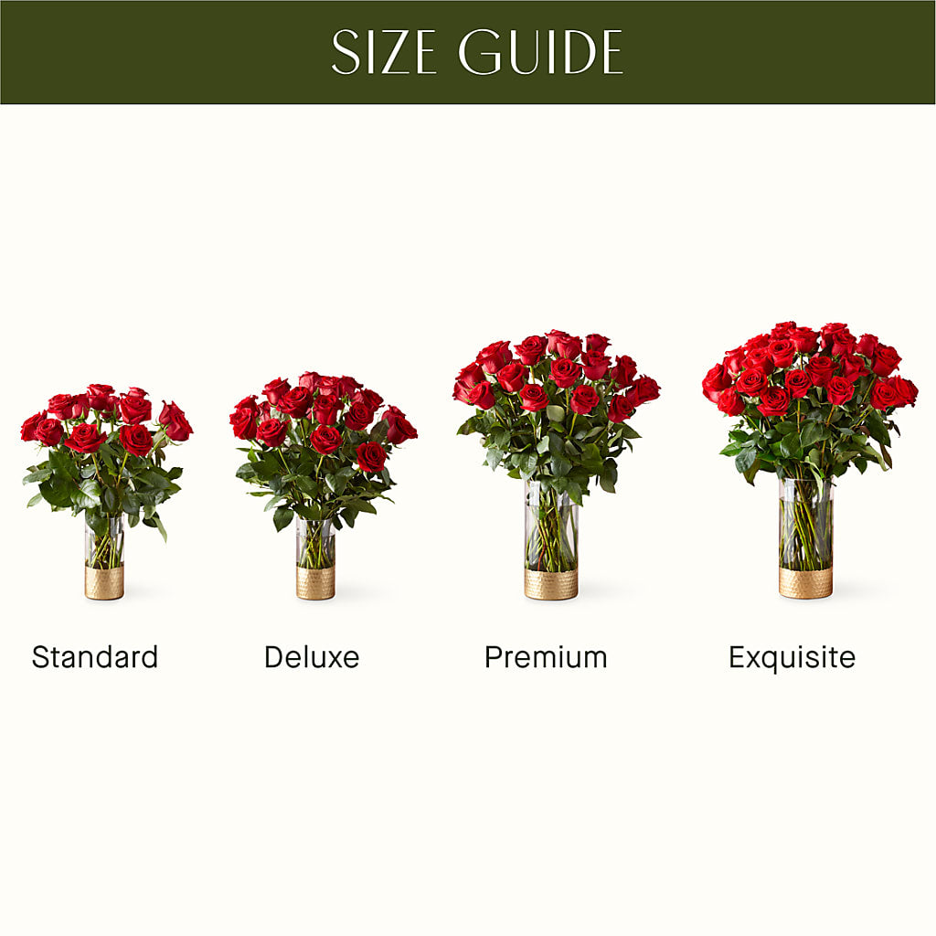 Classic Love Red Rose Bouquet –  Lansing Gardens, Lansing MI