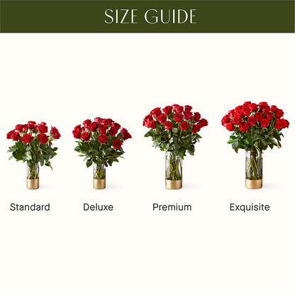 Classic Love Red Rose Bouquet –  Lansing Gardens, Lansing MI