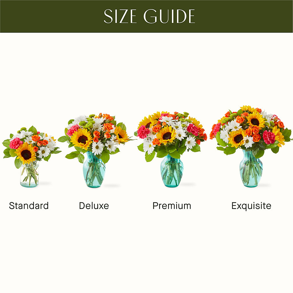 Sun-drenched Blooms Bouquet –  Lansing Gardens, Lansing MI