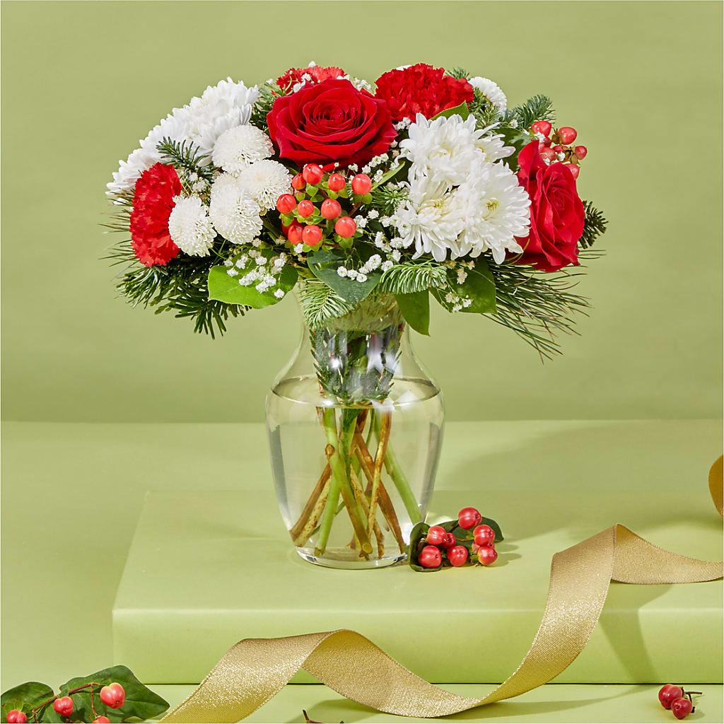 Chance of Flurries Bouquet –  Lansing Gardens, Lansing MI