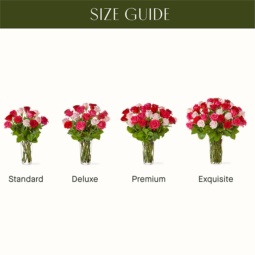 Charming Rose Bouquet –  Lansing Gardens, Lansing MI
