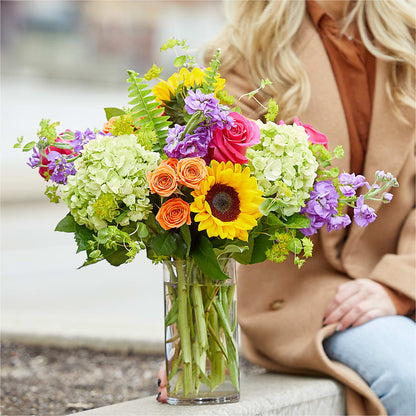Vibrant Greetings Bouquet –  Lansing Gardens, Lansing MI