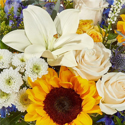 Wonderfully Sunny Bouquet –  Lansing Gardens, Lansing MI
