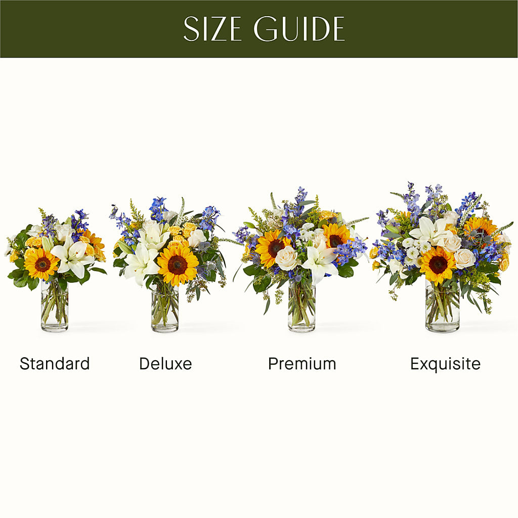 Wonderfully Sunny Bouquet –  Lansing Gardens, Lansing MI
