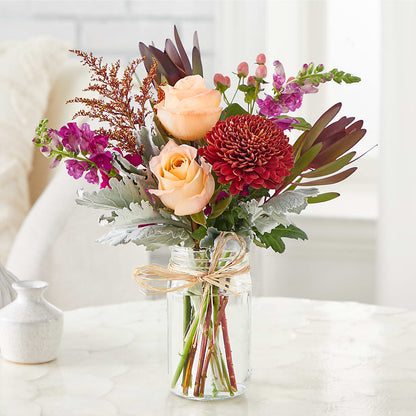 Moody Hues Bouquet –  Lansing Gardens, Lansing MI