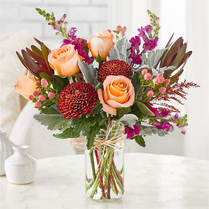 Moody Hues Bouquet –  Lansing Gardens, Lansing MI