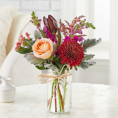 Moody Hues Bouquet –  Lansing Gardens, Lansing MI