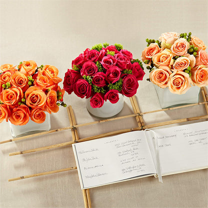 Dawn Rose Centerpiece –  Lansing Gardens, Lansing MI