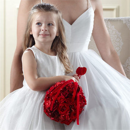 Pure at Heart Flower Girl Arrangement –  Lansing Gardens, Lansing MI